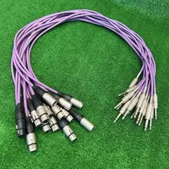 カナレ XLR-TRS変換ケーブル　約1m 16本セット カナレ XLR-TRS変換ケーブル 約1m 16本セット - メルカリ