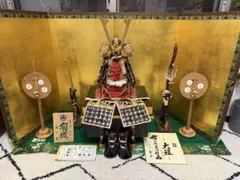龍玉作 菊金物兜 五月人形 兜 - メルカリ