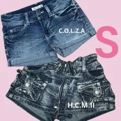 デニムショートパンツ　S まとめ売り C.O.L.Z.A・H.C.M.II