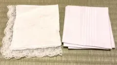 ハンカチ 冠婚葬祭 結婚式　2枚セット