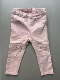 H&M ピンクパンツ　80