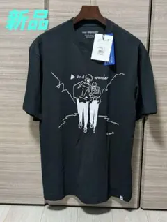【新品】and wander　長場雄プリントTシャツ　サイズ︰Lのサムネイル