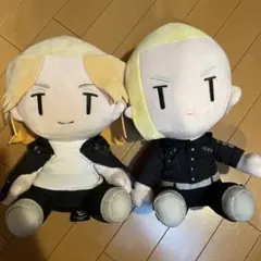 東京リベンジャーズ 佐野万次郎 マイキー 、ドラケンBIGぬいぐるみ タイトー