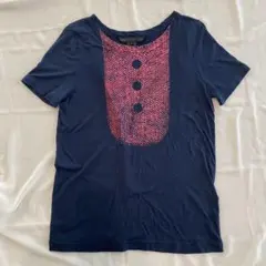 MARC BY MARC JACOBS Tシャツ ネイビー レディースのサムネイル