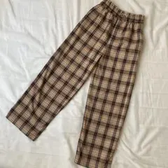 ZARA ザラ　キッズ　チェック　パンツ　ズボン　130