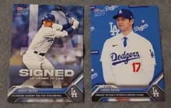 topps now 大谷翔平選手ドジャース2種