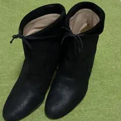 ​【未使用級】 レペット スエード ショートブーツ 黒 39 repetto 未使用級】 レペット スエード ショートブーツ 黒 39 repetto