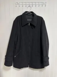 【フランス製】美品 アニエスベーオム ウール ハーフコート スタンドカラーのサムネイル