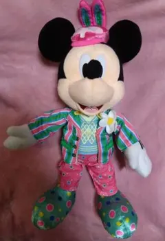 ディズニーランド　イースターワンダーランド２０１１ミッキーぬいぐるみ