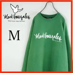 Mark Gonzales グリーン スウェット M　トレーナー　希少カラー　人