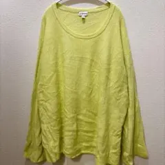 ☆鮮やか☆ 【The Drop】 柔らかニット プルオーバー 4XL