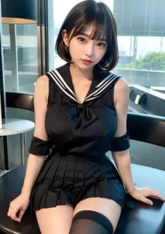 098【AI美女ポスターA4サイズ】超高画質/超高品質/セクシー/コスプレ