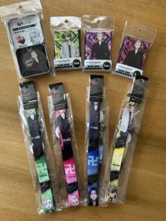 東京リベンジャーズ グッズ まとめ売り キーホルダー 缶バッジ ネックストラップ