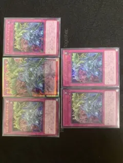 東*※様 【5枚セット】レッド・デーモンズ・チェーン プリズマ オーバーフレーム