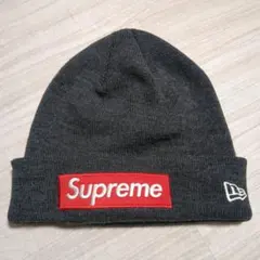 Supreme New Era Box Logo ビーニー ブラック - メルカリ