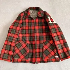 00's archive ウールジャケット　赤　チェック　古着　アメカジ
