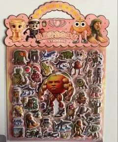 トゥンサフール 3D立体シール 2枚セット イタリアンブレインロット