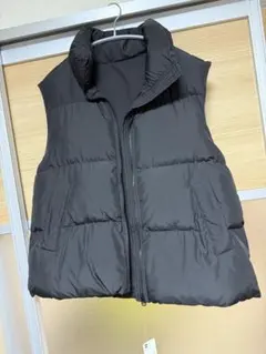 GU ブラック ダウンベスト M
