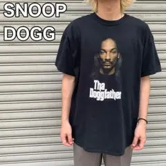 スヌープドッグ☆ザ•ドッグファザー☆ラップTシャツ☆アルバムジャケ写☆黒☆XLのサムネイル