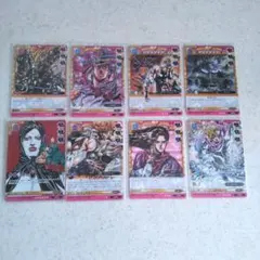 ジョジョ ABC カード 8枚