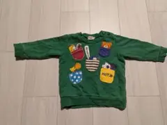 緑色トレーナー