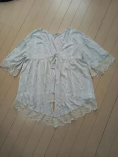 ジェラートピケ　カーディガン　フリーサイズ