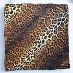 Christian Dior ガリアーノ期 シルク レオパード柄 スカーフ