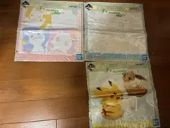 一番くじ ポケモン ハンドタオル 3枚セット バンダイ
