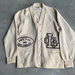 60s ヴィンテージ レタードカーディガン