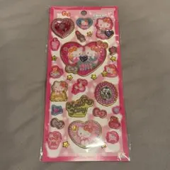 キラキラジュエルシール　キティ　サンリオ