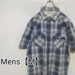 M31【US輸入】Levi's　半袖シャツ【メンズМ】チェックのサムネイル
