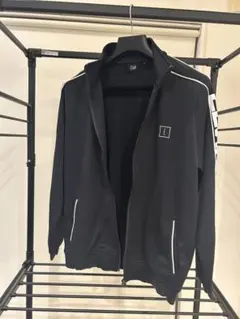 ELVIRA ブラック ジップアップジャケット