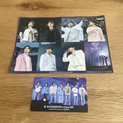 BTS 映画入場特典　ステッカーシート、オリジナルフォトカード