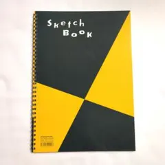 maruman スケッチブック 黒・黄色