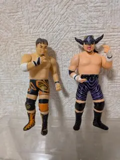 プロ格ヒーローズ 全日本プロレス マスカラス兄弟 プロレスフィギュア2