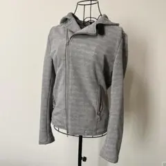 ビームスハート　フード付きジャケット　グレー　ビームス