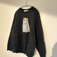 FURFUR 猫　ブラックスウェットのサムネイル