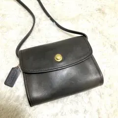 美品✨ オールドコーチ クリスティ ショルダーバッグ ドイツホック ブラック