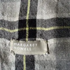 MARGARET HOWELL チェック柄ストール