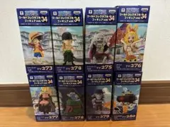 ワンピース ワールドコレクタブルフィギュア vol.34 8体セット