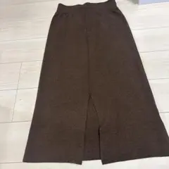 【美品】ローリーズファーム　スリット　薄手ニット　タイトスカート