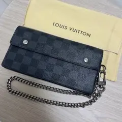 LOUIS VUITTON ポルト・フォイユ・アコルディオンダミエ・グラフィット