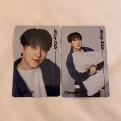 StrayKidsスキズ RUNITポップアップ トレカ ヒョンジン チャンビン
