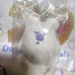 ②新品　ディズニーハロウィン2025 おばけ　ぬいぐるみチャーム　白　ミッキー