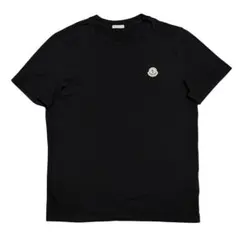 美品〕モンクレール 立体ロゴ ブラック S Tシャツ 国内正規品 5S226 