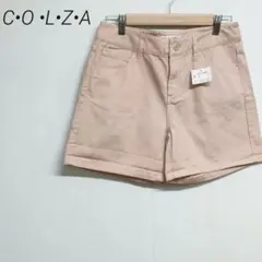 C•O •L•Z•A 薄いピンク コットン混紡 ショートパンツLサイズ☆3020