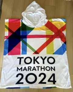 TOKYO MARATHON 2024 フード付きウェアポンチョ