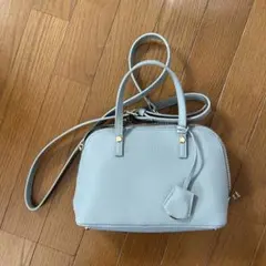 グレー ショルダーバッグ