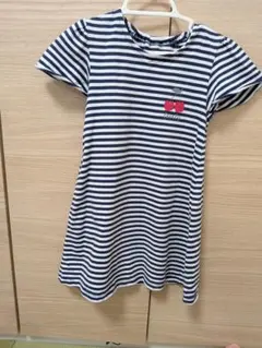 SLAP SLIP ボーダー 半袖ワンピース 110cmのサムネイル