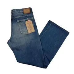 人気品！ TENDERLOIN ライダース デニムパンツ インディゴブルー 32のサムネイル